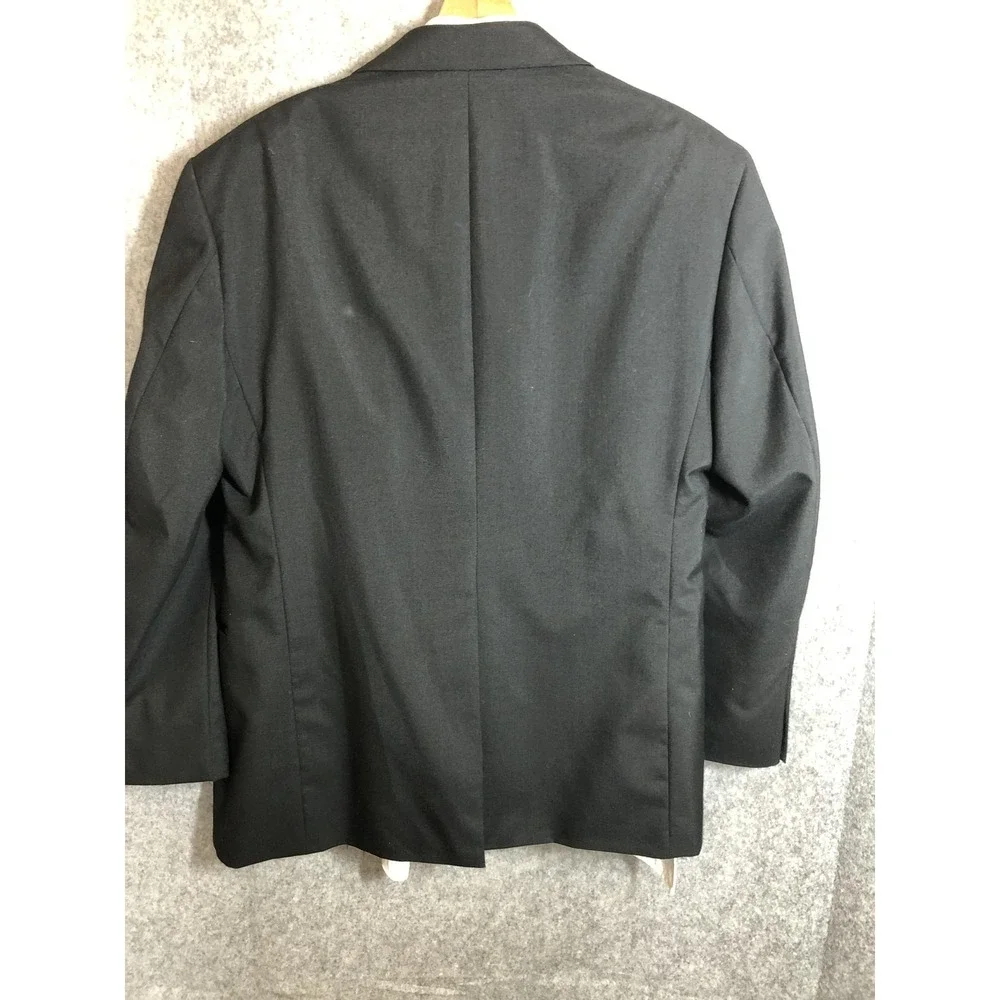 Carlo Rosati Tuxedo Jacket Mens 40 Black Wool One Button Formal Event Classic